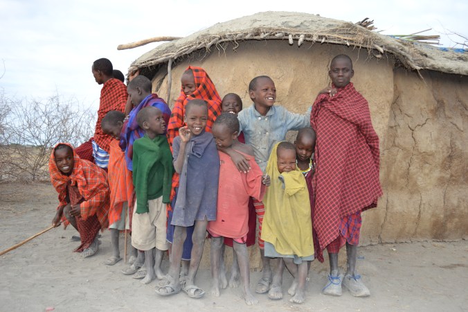 Les garçons du village