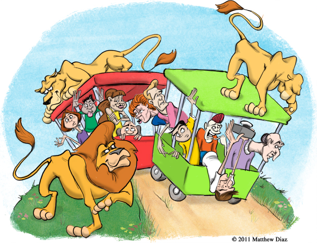 dessin de Matthew Diaz http://www.chewboy.com